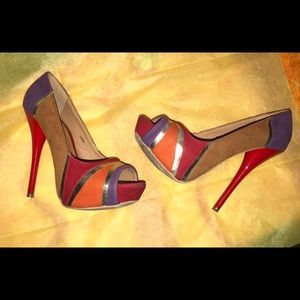 Charlotte Russe heels - Multicolor